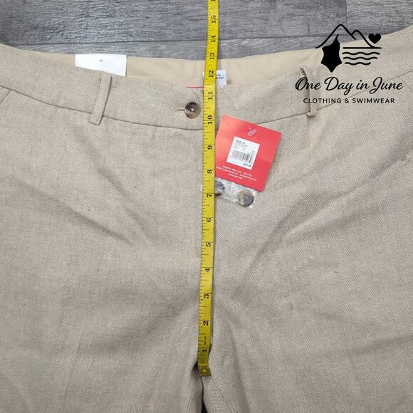 Isaac Mizrahi Wool Blend Straight Leg Pants Size 16 - Picture 4 of 6